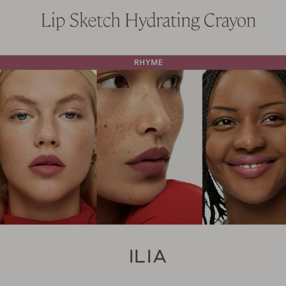Ilia Lip Sketch Hydrating Lipstick + Lip Liner Rhyme - Cool mauve. ONE LEFT - Picture 2 of 4